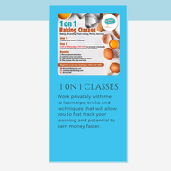 1 on 1 Baking Classes