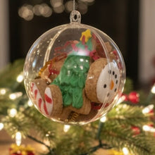 Load image into Gallery viewer, Fillable Christmas Tree Ornament Ball
