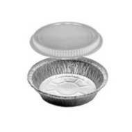 9 Inch Foil Pan with Lid (10pk)