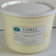 3 lb Buttercream Frosting (Vanilla)