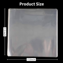 Load image into Gallery viewer, Clear cellophane sheets wrap cake slices 120 pieces (7.5&quot; x 7.5&quot;)
