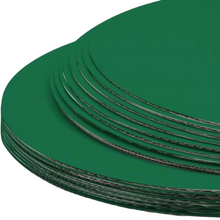 Load image into Gallery viewer, Green Circular Cake Board 10&quot;
