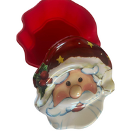 Santaface plastic tin