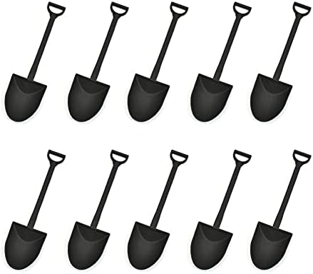 Shovel dessert spoons (10 spoons in a pack)