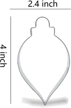 Load image into Gallery viewer, Christmas ornament cookie cutter set
