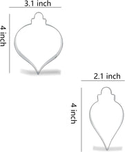 Load image into Gallery viewer, Christmas ornament cookie cutter set
