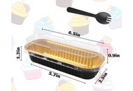 Mini Baking Pan with Lid and Spork